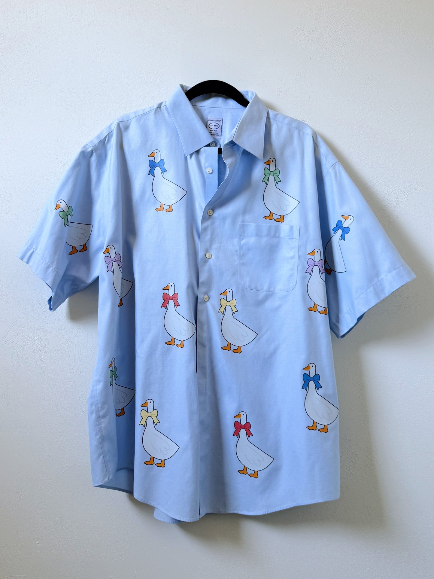 SILLY GOOSE BUTTON UP SHIRT