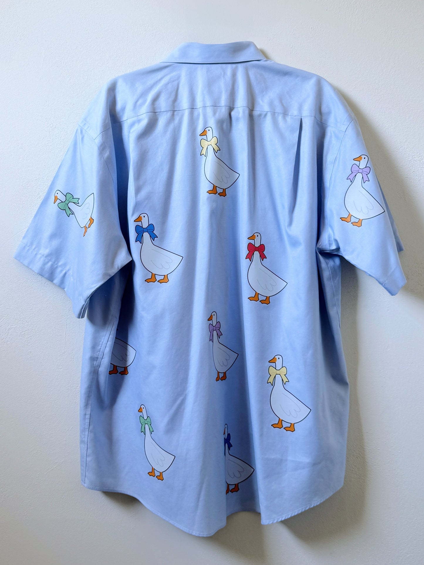 SILLY GOOSE BUTTON UP SHIRT