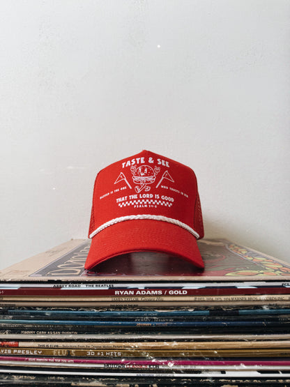 TASTE AND SEE ROPE HAT