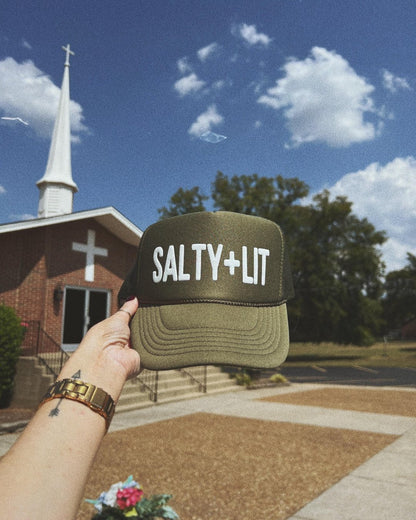 SALTY + LIT - Christian Trucker Hat