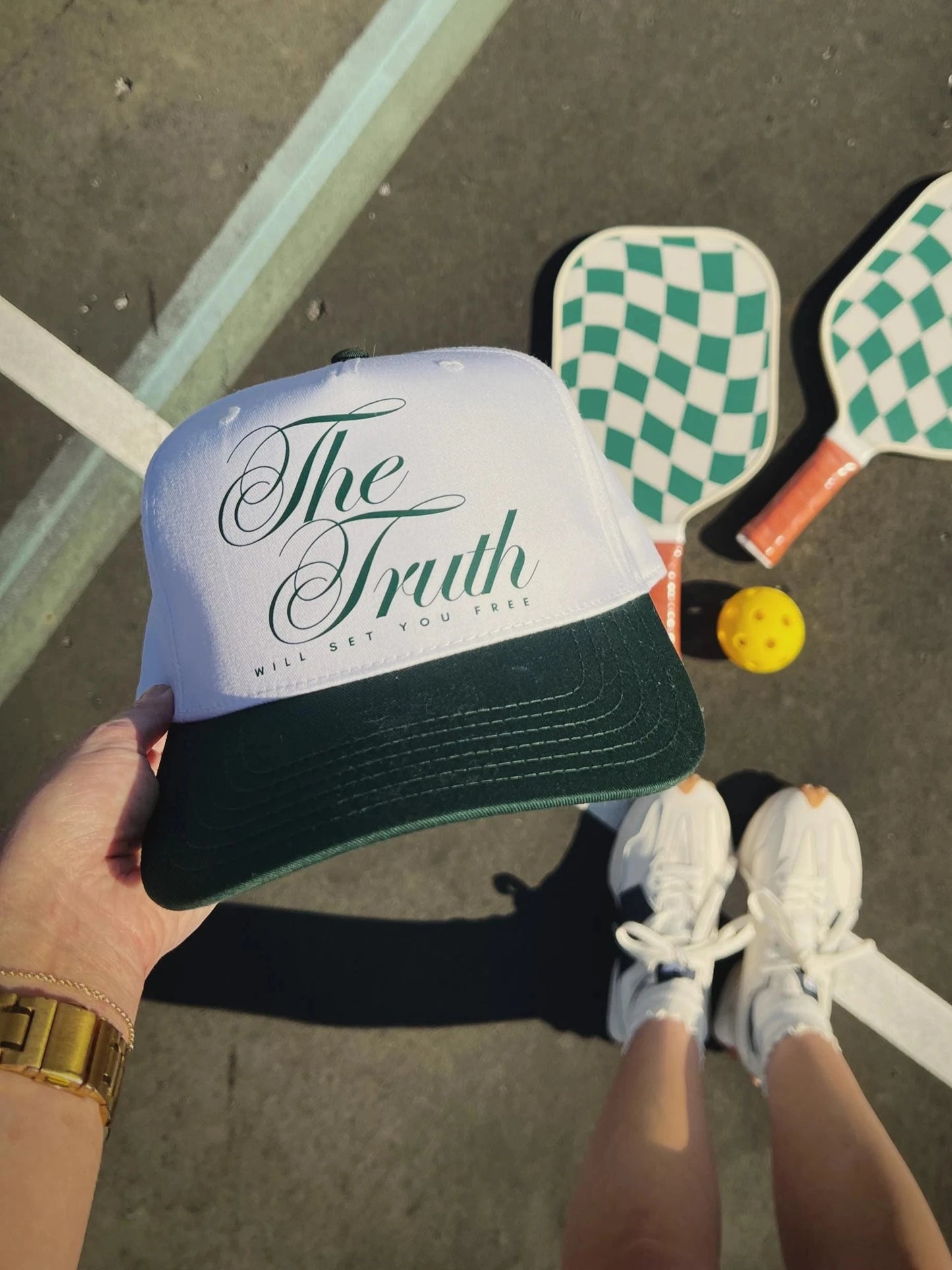 TRUTH WILL SET YOU FREE - Christian Baseball Hat