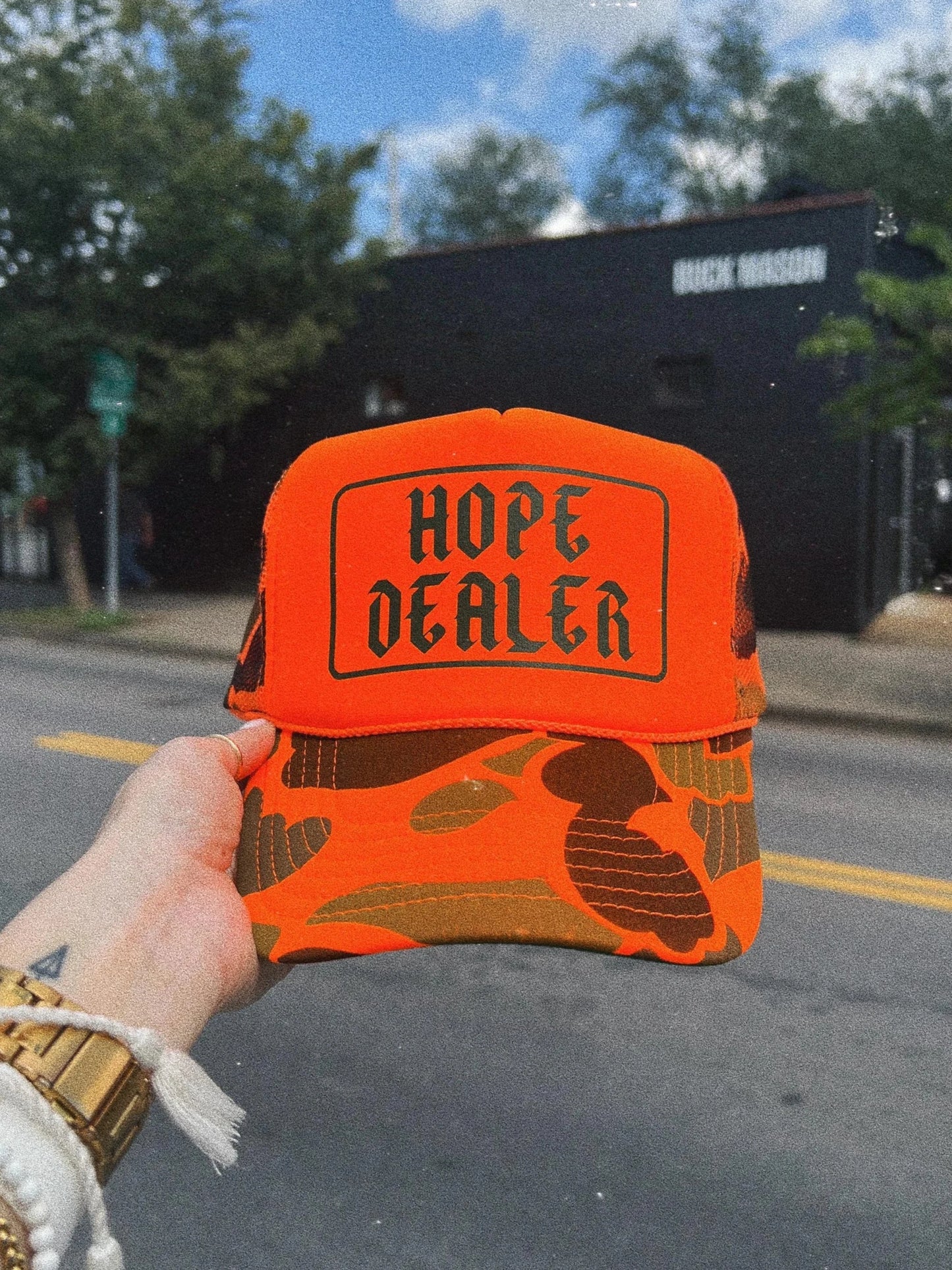 HOPE DEALER - Custom Christian Trucker Hat